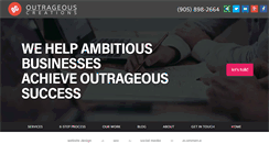 Desktop Screenshot of outrageouscreations.com